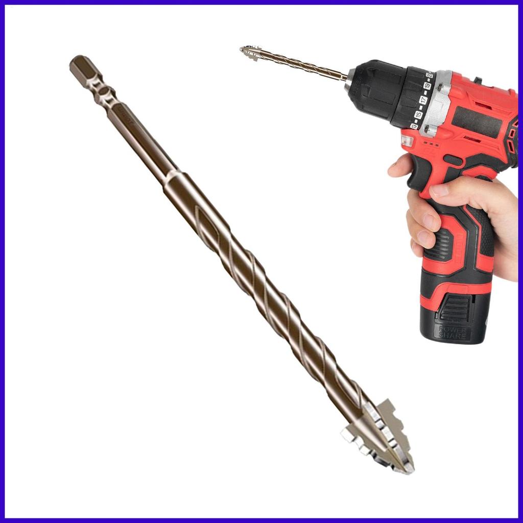 Broca Hexagonal Liga De Aço Interface Multi-Purpose Excêntrica Reparação Perfuração Para Telha nuaeduybr