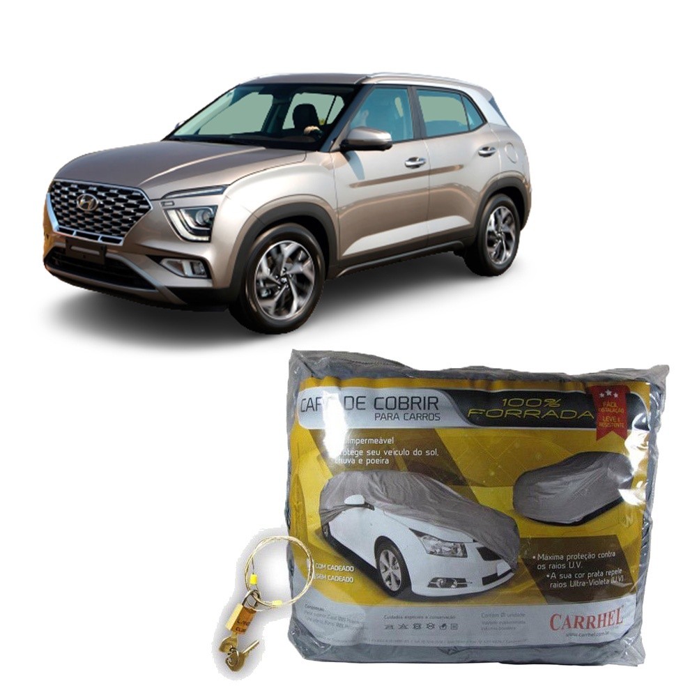 Capa Protetora Hyundai Creta 2022 em diante  com cadeado (G283)