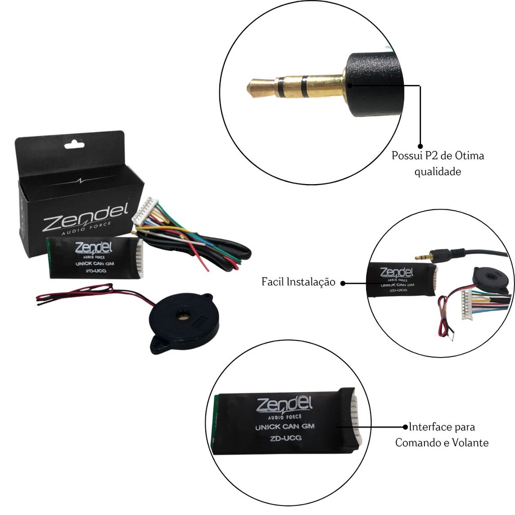 Interface Para Comandos Botão Do Volante Da Spin Até 2022 Controle Central Multimidia Unick Can