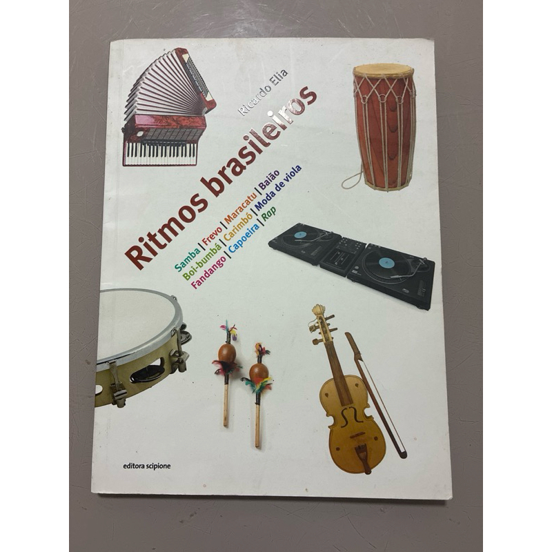 Livro Ritmos Brasileiros – Educação Musical | Ensino Fundamental | Editora Scipione