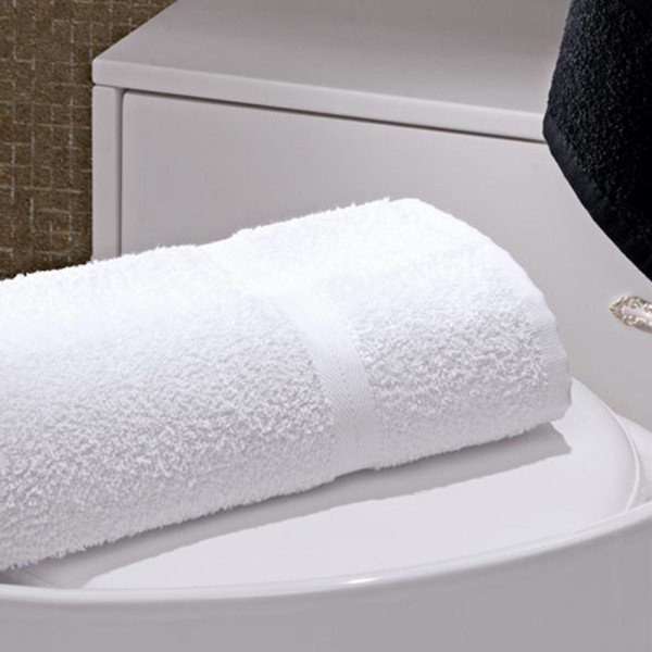 Toalha de Rosto Linha Profissional Beauty Branca 42cm x 70cm - 280g/m2