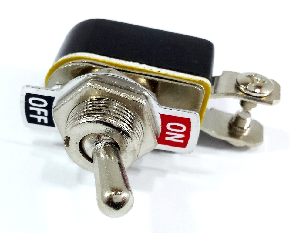 CHAVE TIC TAC METAL ON/OFF 2 Pinos 2 Terminais KNH-1S 12v 24v 32v 110v 220v Liga Desliga Botão Universal Interruptor Uso Geral