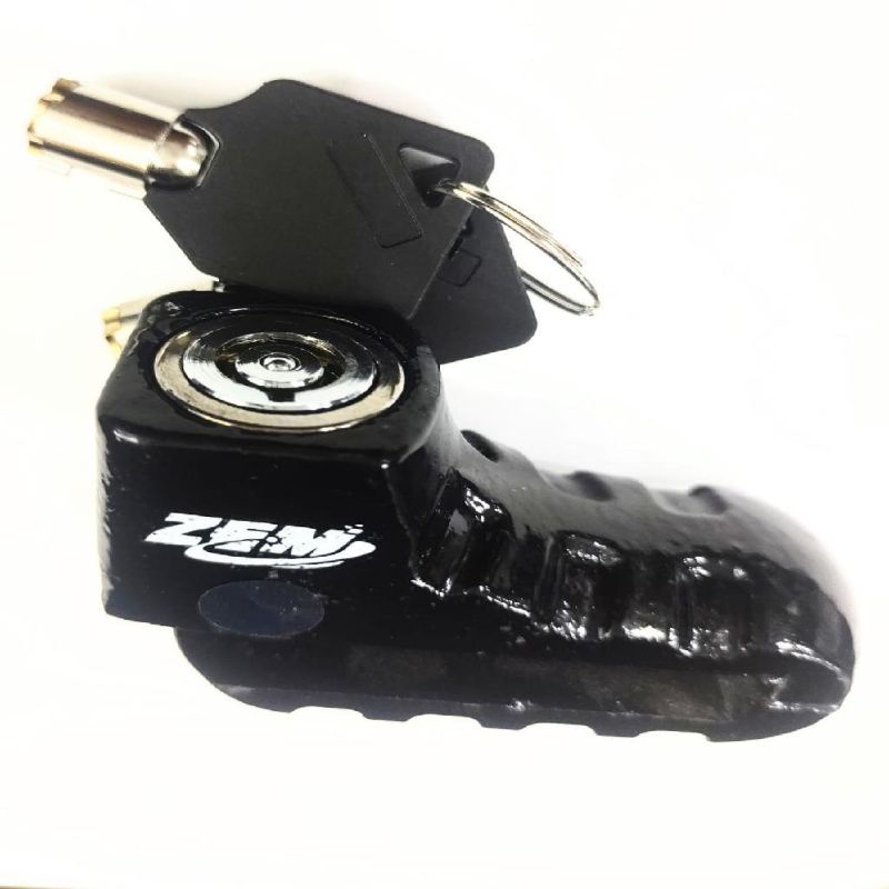 Trava De Disco Freio Moto Anti Furto Universal Metal Cadeado Lock