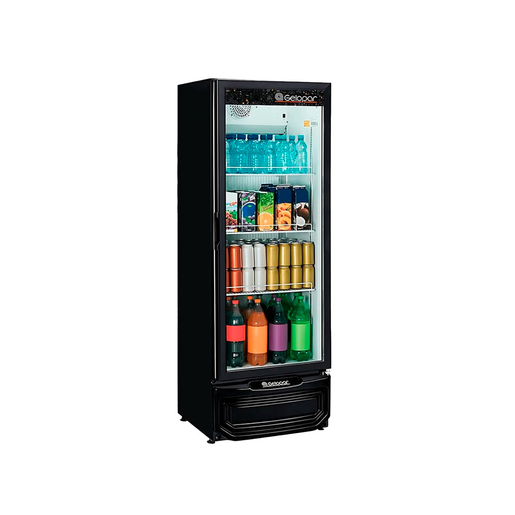 Refrigerador Vertical de Bebidas Gelopar GPTU-40 EL PR 414 LT