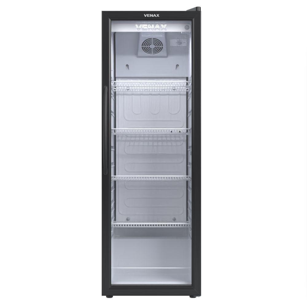 Refrigerador Expositor Vertical Para Bebidas Venax VV 200 Preto Fosco 127V