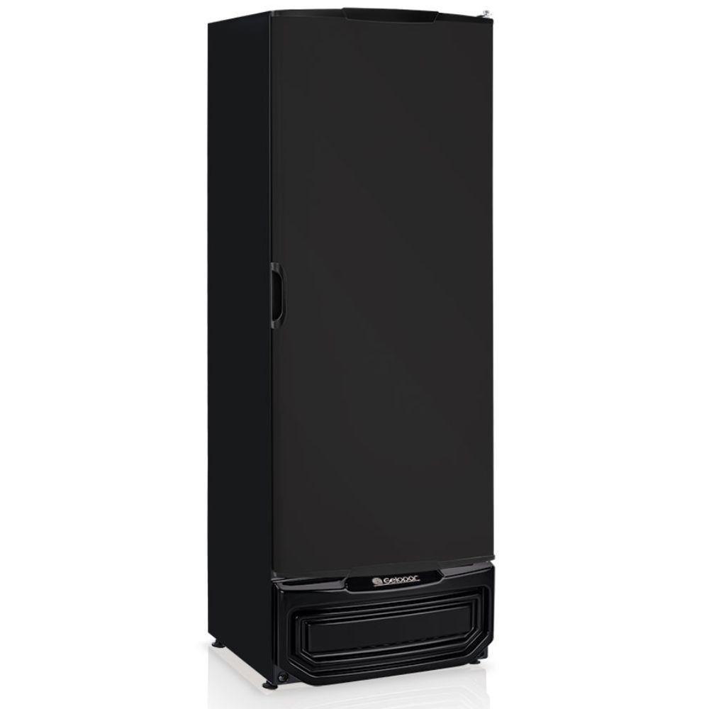Refrigerador de Bebidas Vertical Gelopar GRC57PR 578L 1 Porta Preto 220V