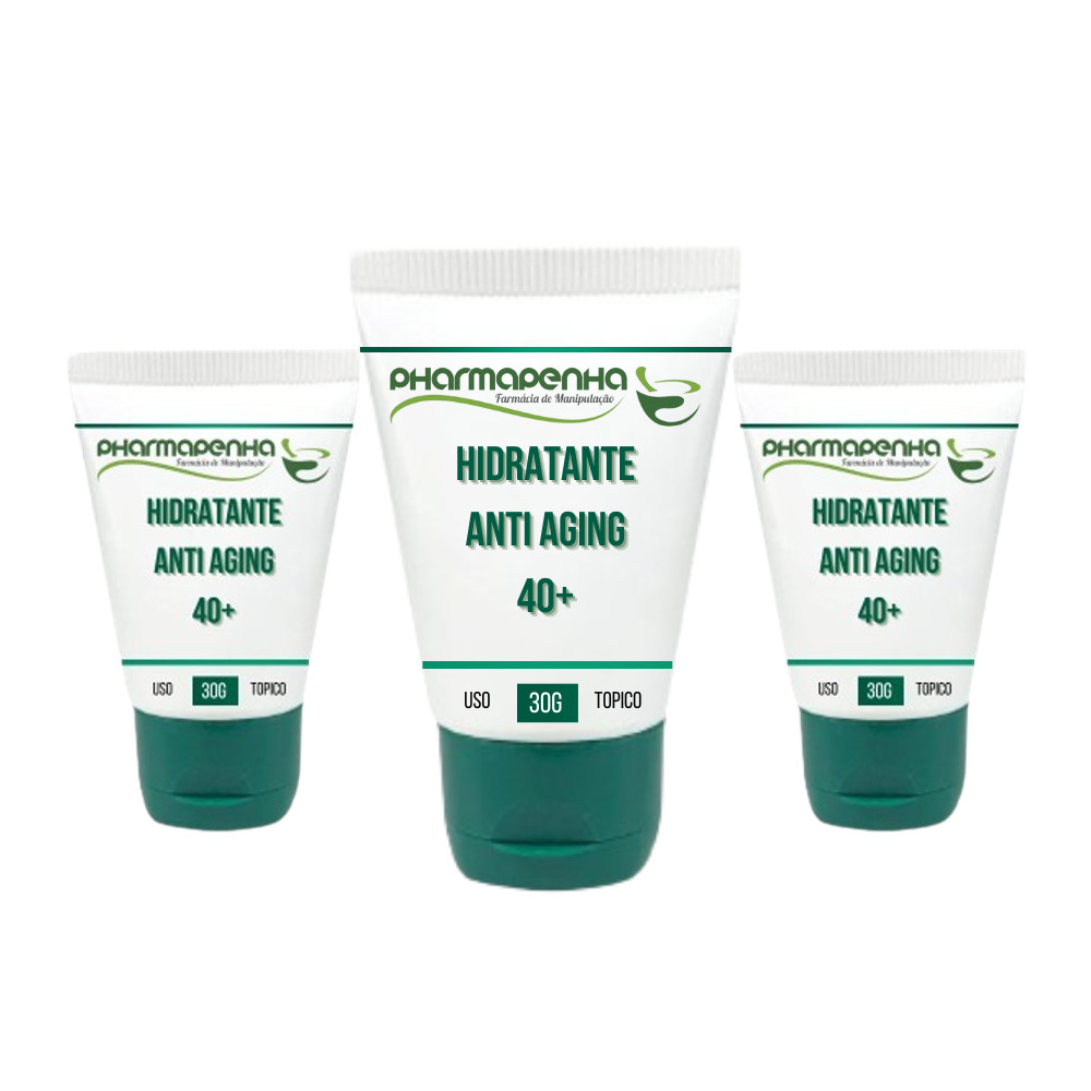 KIT 3UN HIDRATANTE ANTI-AGING 40+ - 30GR CADA