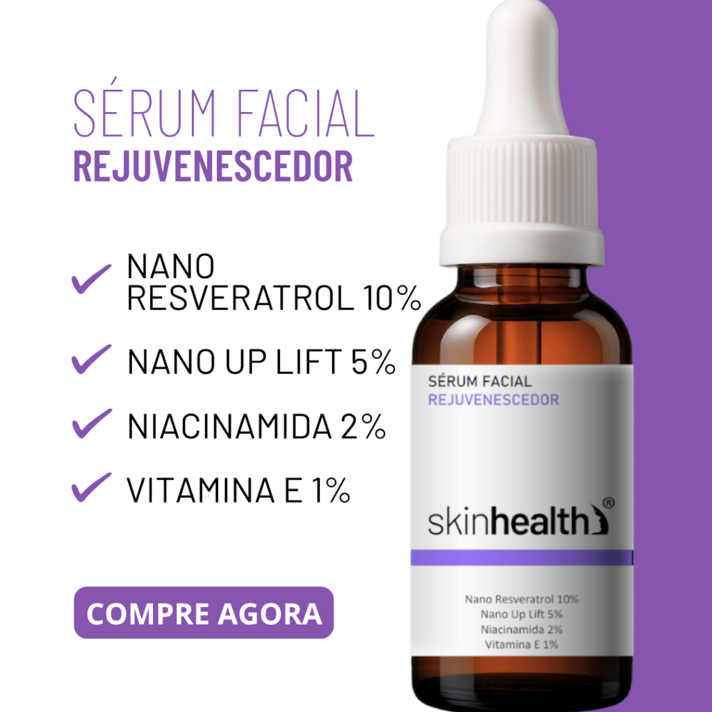 Sérum Facial Rejuvenescedor Reduz Rugas Ação Anti-aging Sh