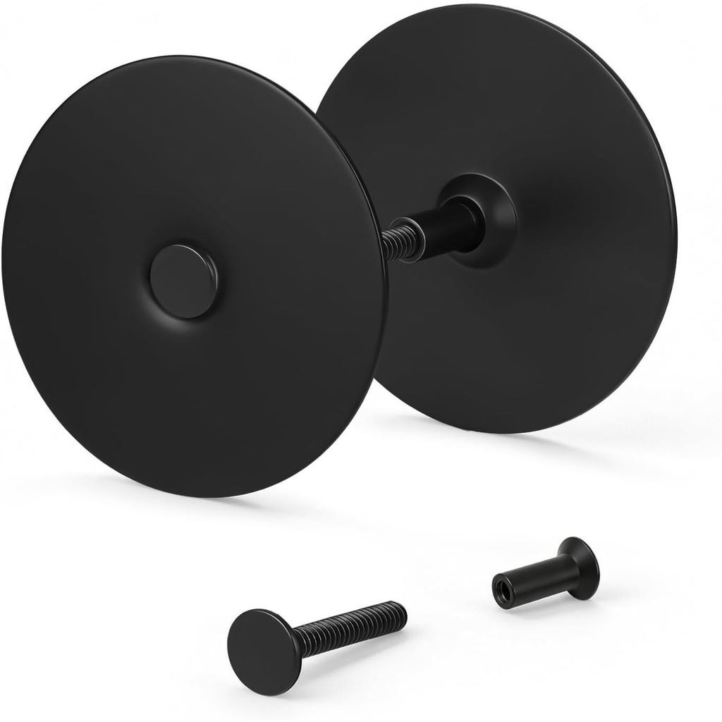 Professional Stainless Steel Door Hole Cover Plate - 2-5/8 Diameter Anti-Pry Deadbolt Cover Plate with Screw – Boost Sec