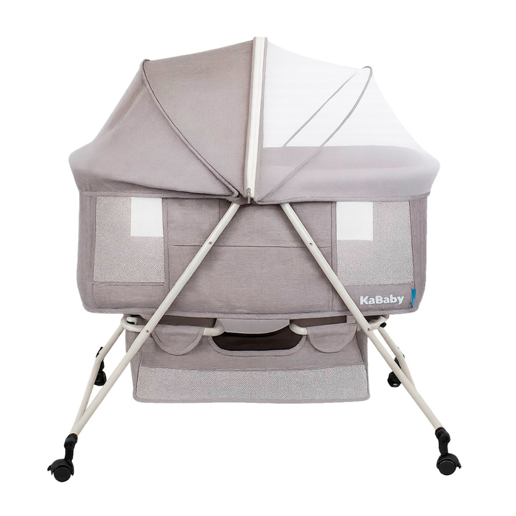 Berço Moisés Compacto e Portátil Com Colchonete, Cesto, Balanço e Mosquiteiro Até 9kg - KaBaby
