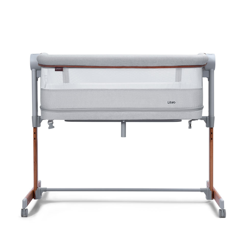 Berço e Cercado Hypnos 3 em 1 Portátil 0 a 13Kg Cinza Litet - BB692