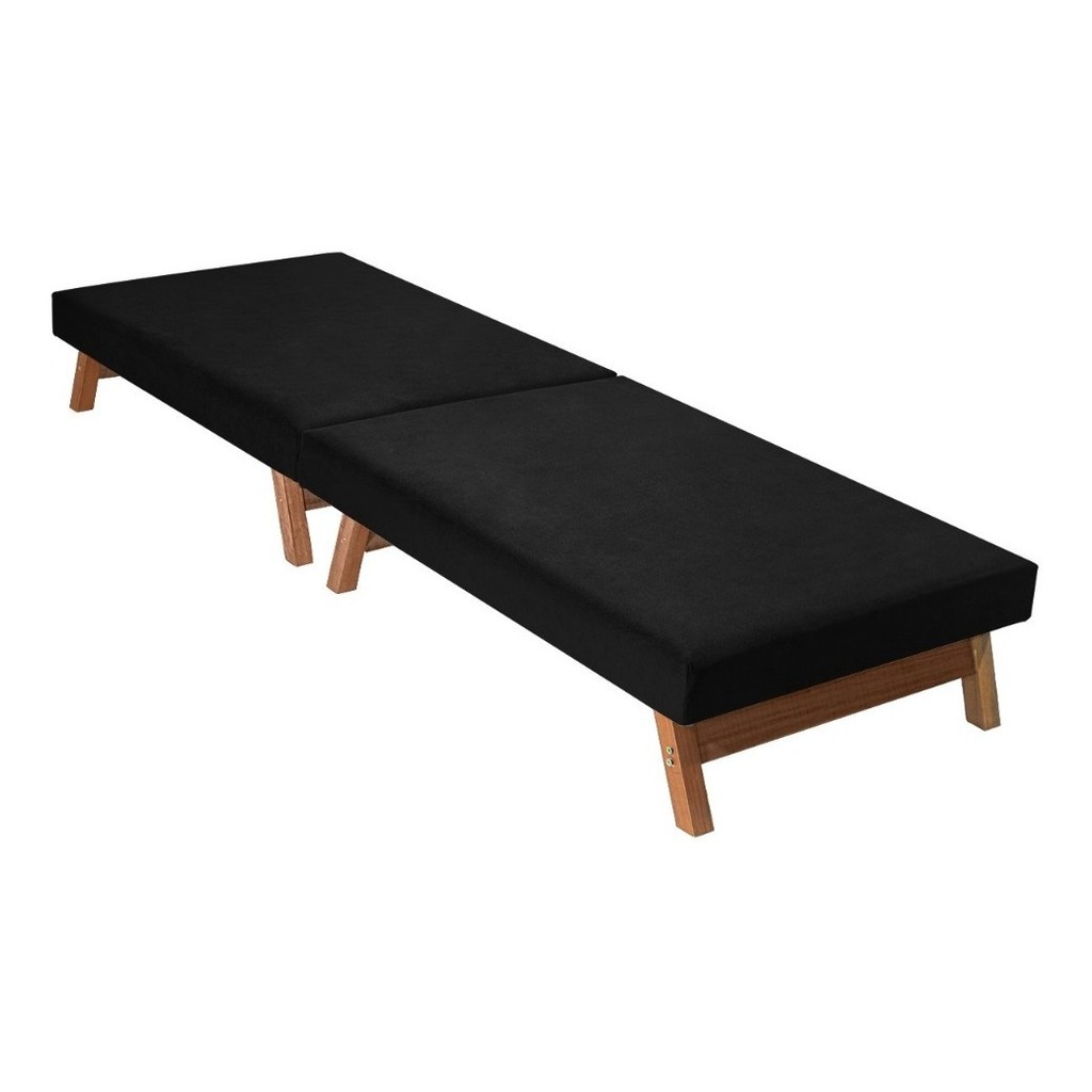 Cama Portatil Dobravel Real 200 Kg Sued D-26 Pes Madeira