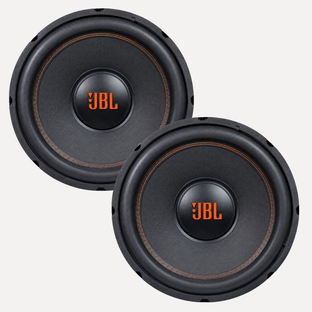 KIT 2 SUBWOOFERS JBL MULTISYSTEM 12SWMS350 12 POLEGADAS 700W RMS 4 OHMS SOM AUTOMOTIVO