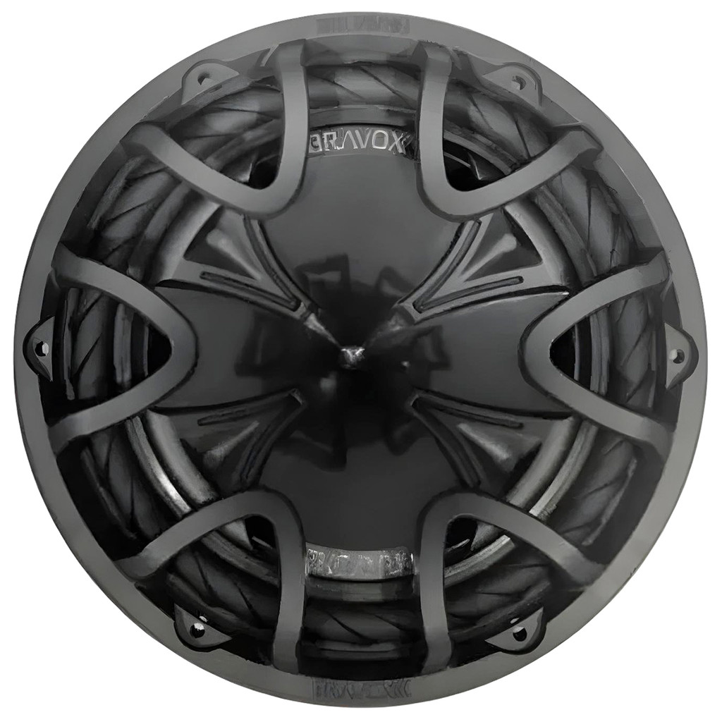 Subwoofer 12 Polegadas 700W Bravox BK12-D2 RMS Bobina Dupla 2+2 Ohms Som Automotivo Grave