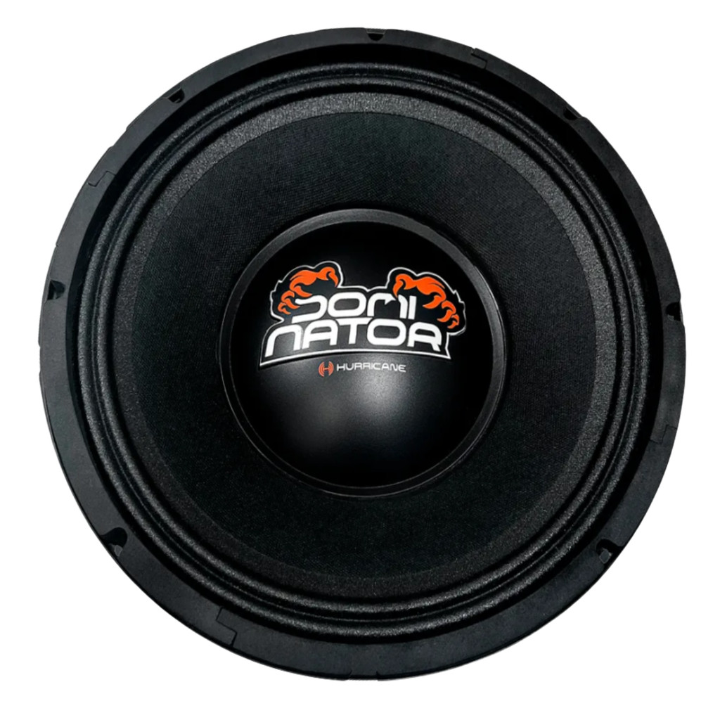 Woofer 10 Polegadas Hurricane 350w Rms Dominator DTW10 8 Ohms Bobina Simples 700w Pico Peça