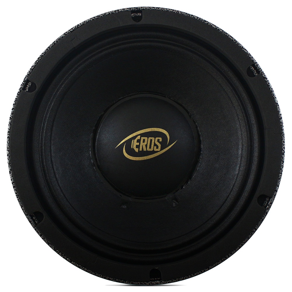 Woofer 8 Polegadas Eros 350w Rms E-358 XH Black 8 Ohms Bobina Simples Medio Alto Grave 700w Pico Peça