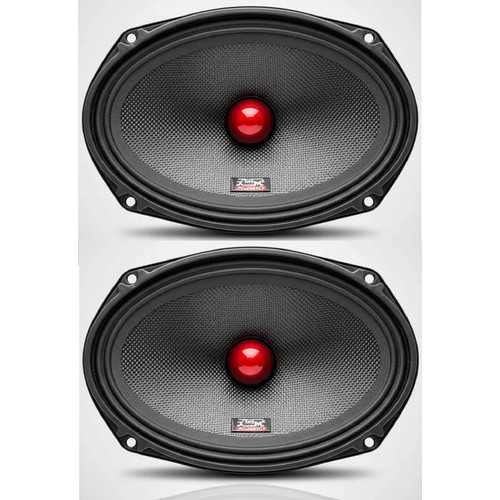 Alto Falante 69 Som Automotivo Xtreme Carbon Elite 6x9 700w Preto
