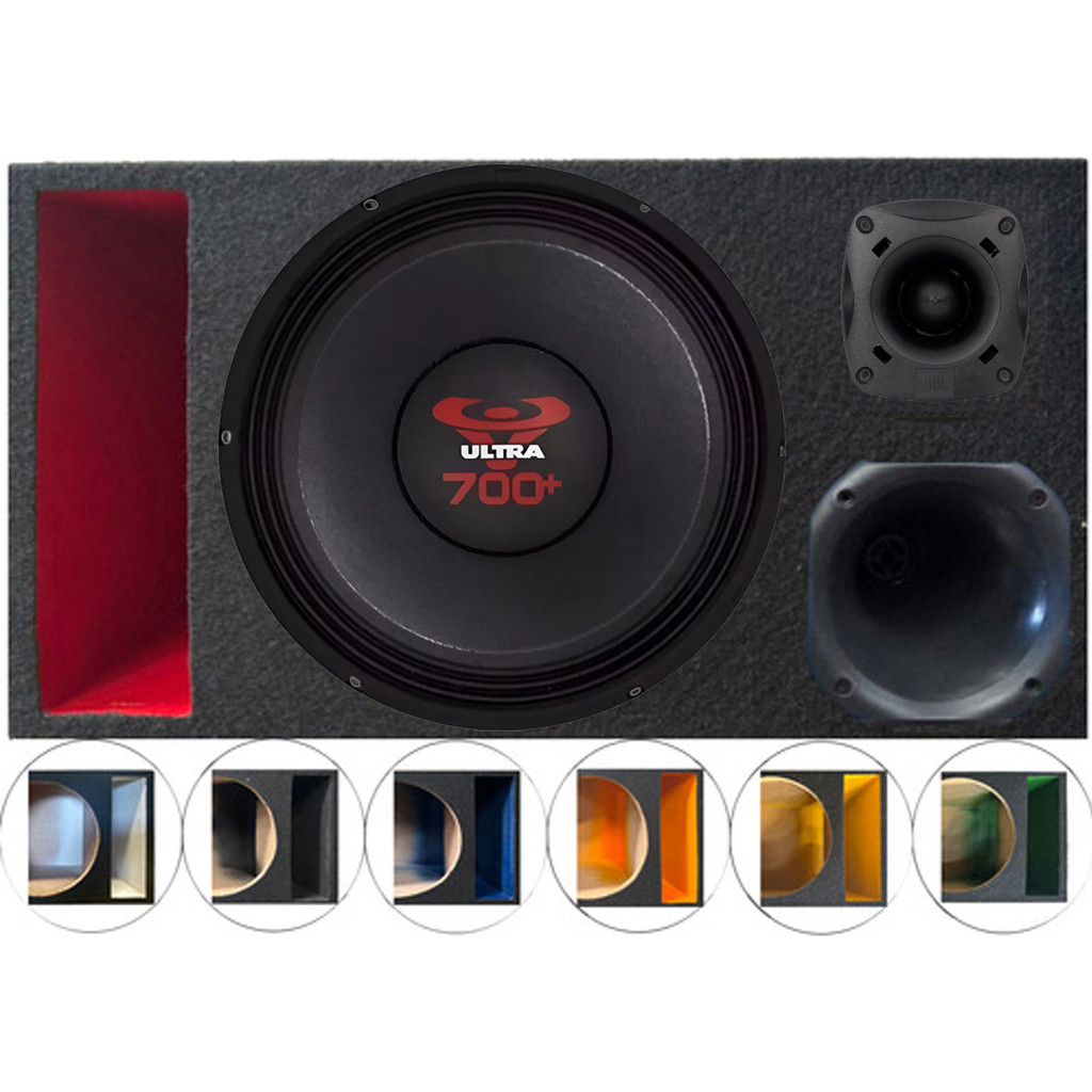 CAIXA TRIO DUTO REGUA WOOFER 12 POL ULTRAVOX 700W JBL