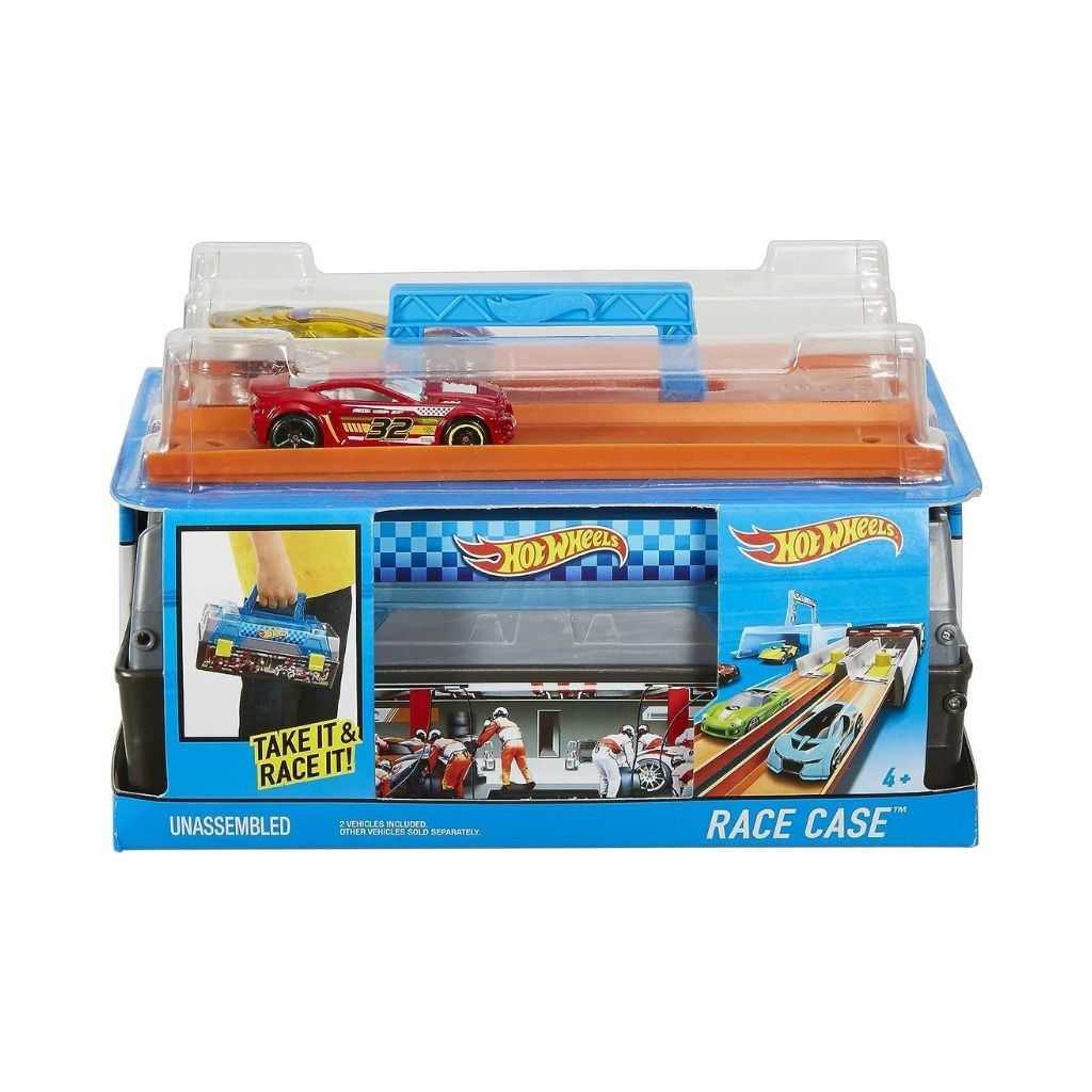 Maleta Estojo de corrida Pista Portátil Hot Wheels Action