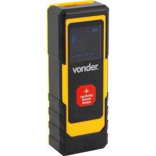 Medidor de Distância a Laser Vonder 20m Digital Portátil Precisão Profissional Interno Externo