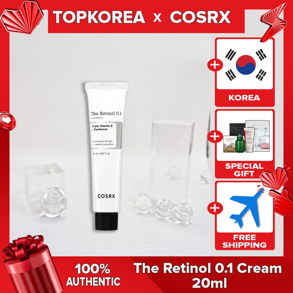 ★ COSRX The Retinol 0.1 , 0.3 Creme 20ml/TOPKOREA/Envio Da Coreia /