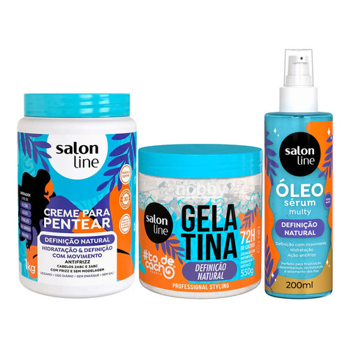 Kit Completo Definição Natural Salon Line 3un Antifrizz
