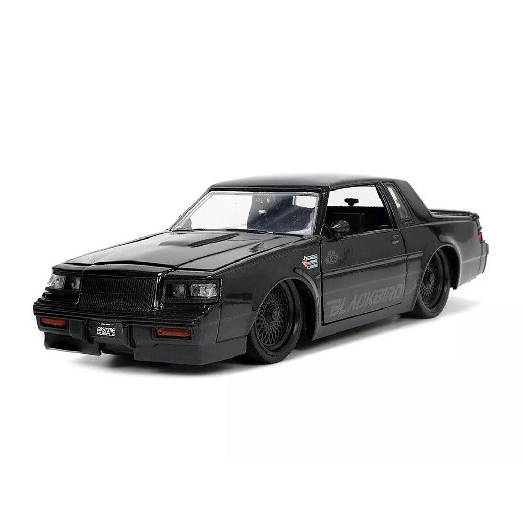 Buick Grand National 1987 Big Time Muscle 1:24 Jada Toys Preto
