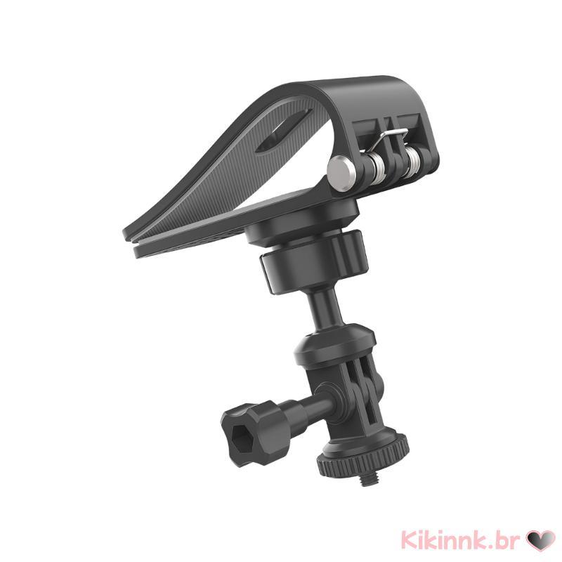 Suporte Câmera Para Viseiras Solares Carro, Câmeras Ação, Clipe Silicone Metal ABS Montagem