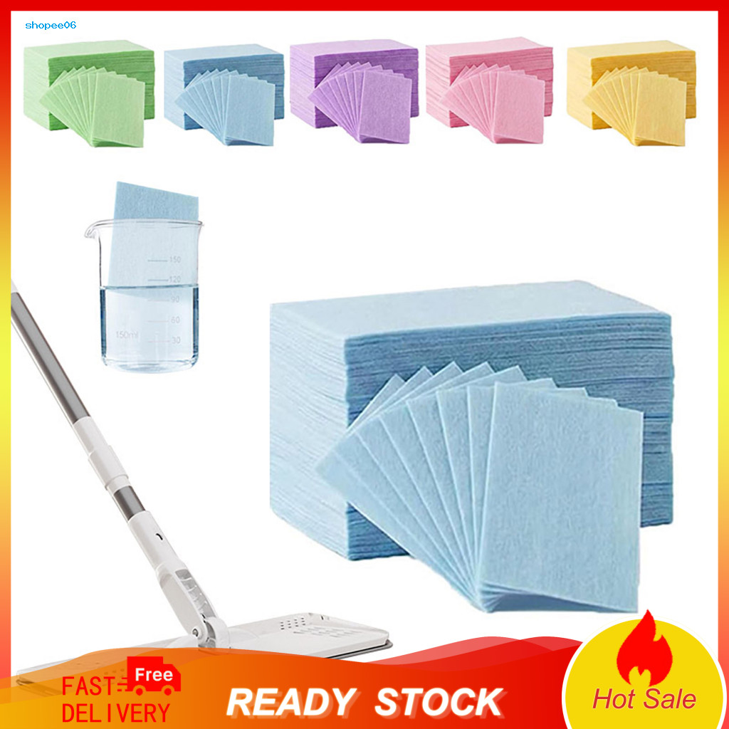Non-irritating Tablets 100/200/300pcs Ph Neutral Floor – Multi-surface Cleaner Sheets with Brightening Care Safe Effec