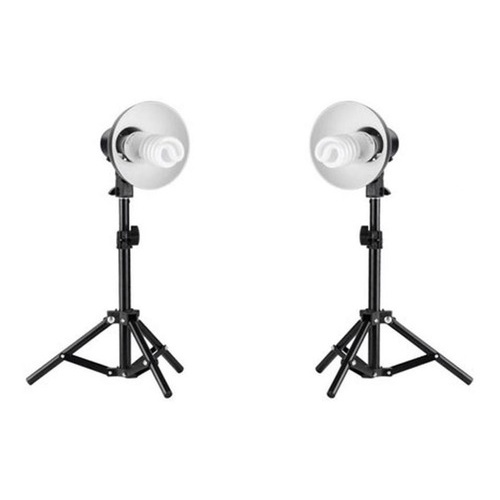 Kit Tripé Iluminador Pkl 45 Mini Estudio 110 Ou 220v Pkl45