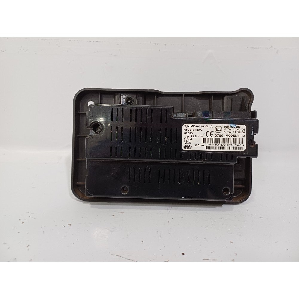 Modulo Som Fiat Freemont  2.4 Magnet Marelli  Preto