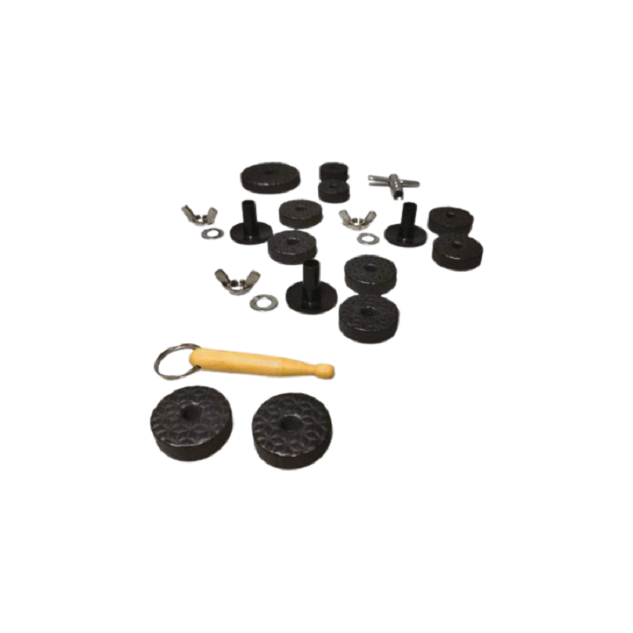 Kit Para Pratos, Presilhas, Feltros, Bases, Chave + Brindes!