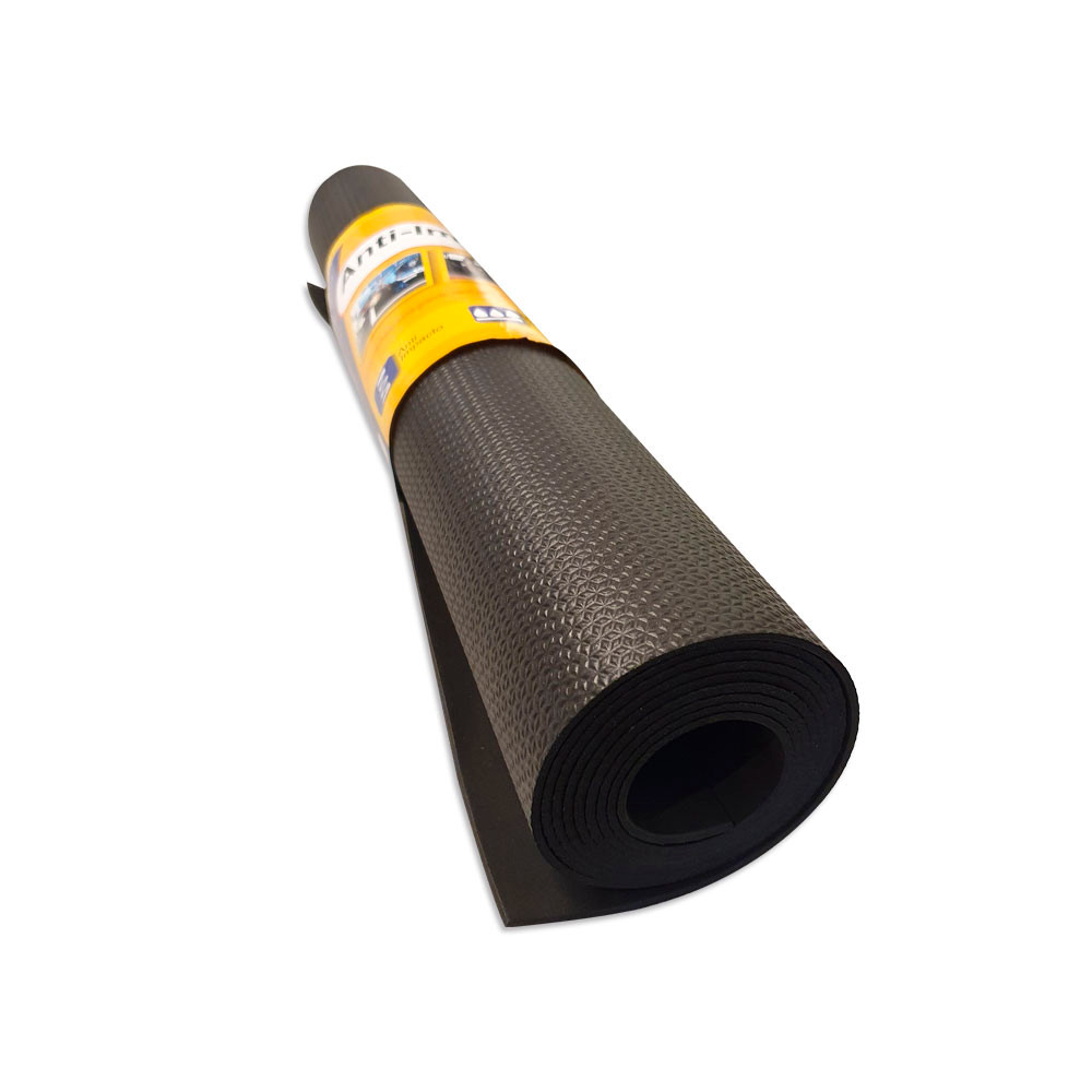 Tapete Tatame Forração EVA Preto Anti Impacto 240x70cm 3mm Proteção