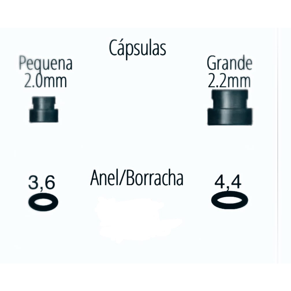 20 Attachment Oring Micro-overdenture. Uso Odontológico