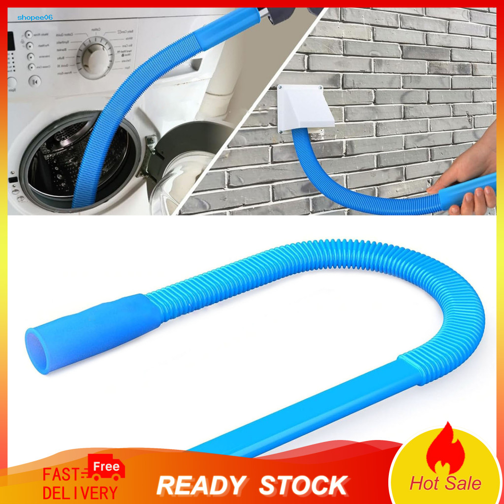 Dryer Vent Tool Cleaner Hose 1 or 2 Pcs Vacuum Attachment with Stretch Universal Connector – Lint Remover Replacement