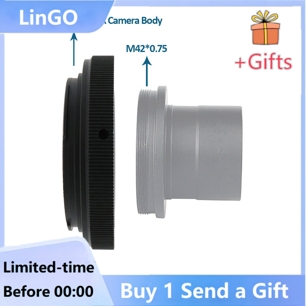 Adaptador De Lente T2-EOS Acessório De Substituição Microscópios Peças De Montagem Anel Para Canon EF-S Câmera Telescópi