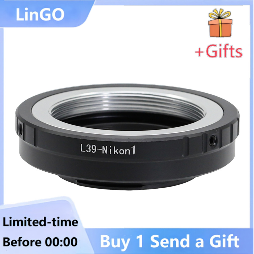 Anel Adaptador De Montagem M39 L39 39mm Lente Para Nikon1 N1 J1 J2 J3 J4 V1 V2 V3 S1 S2 Aw1 NP8273