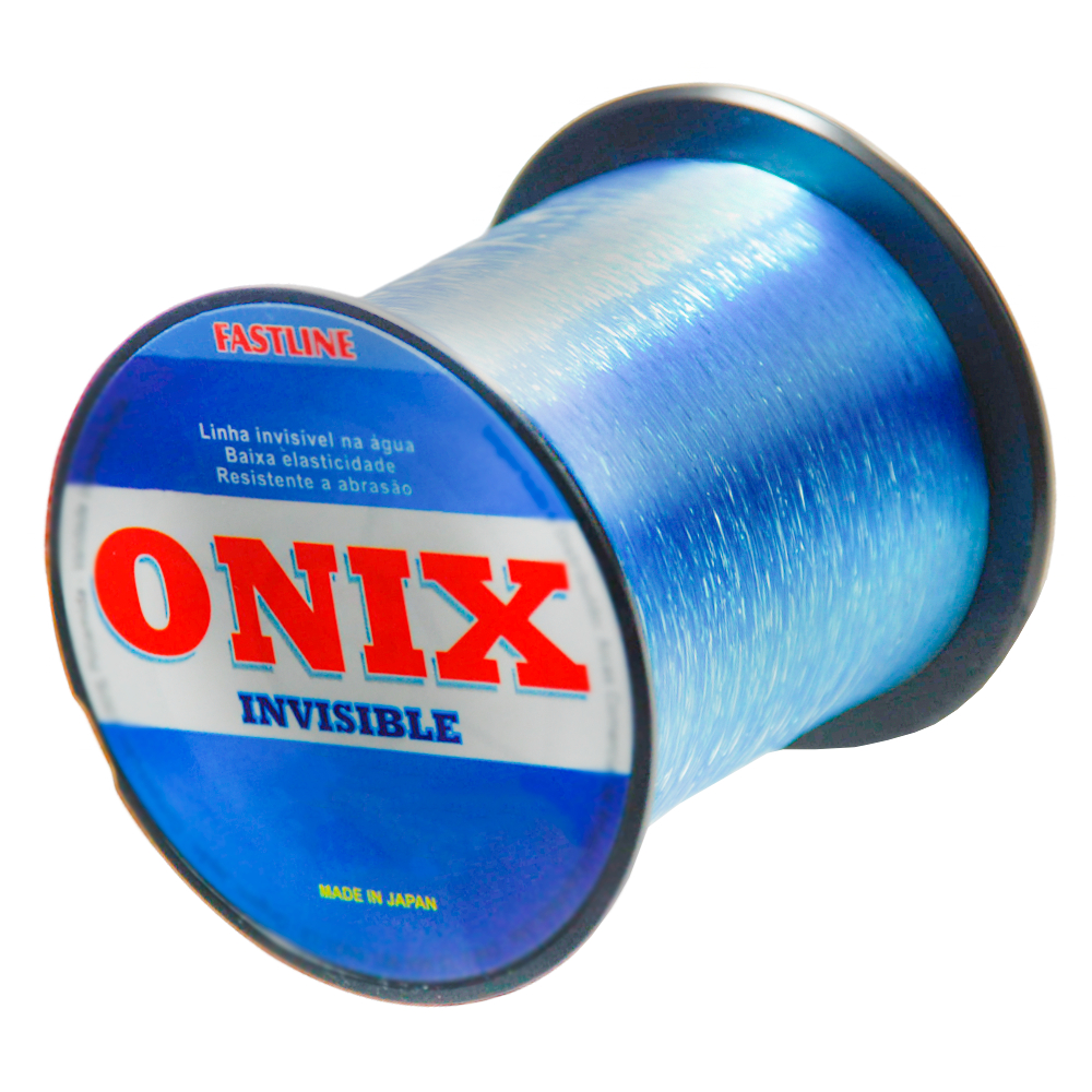 Linha Japonesa Fastline Onix Invisible 0,285mm 22lb 500m - Azul - FABRICADA NO JAPÃO