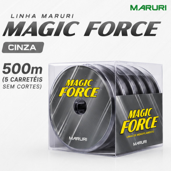 Linha 0,33mm 22lb 500m Maruri Magic Force Monofilamento