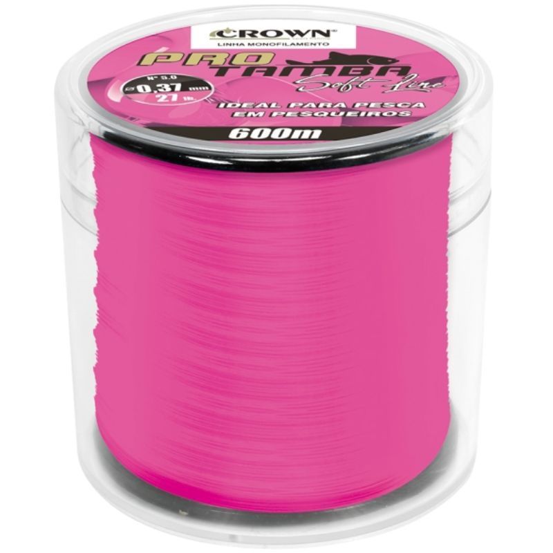 Linha Crown Pro Tamba Monofilamento Soft 0,33mm 22lb 600m