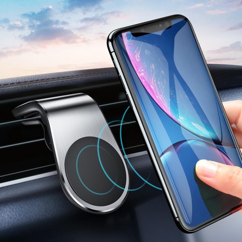 📌 Suporte veicular magnético para celular – Para Saída de Ar do Carro