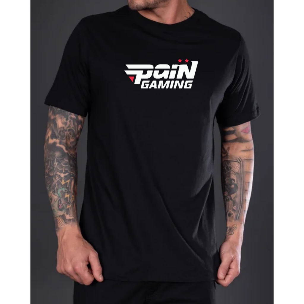 CAMISETA paiN GAMING STREETWEAR PREMIUM | ALGODÃO  | ESTAMPA DTF DE ALTA DEFINIÇÃO | ENVIO RÁPIDO