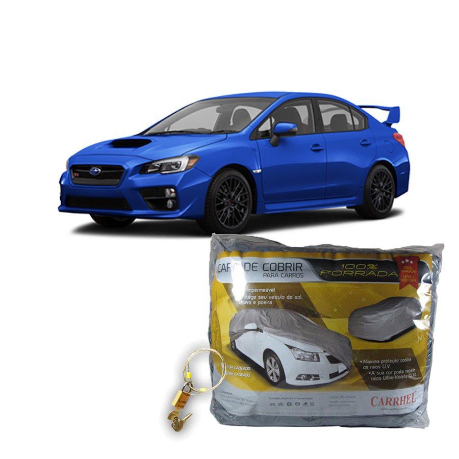 Capa Protetora Subaru  Impreza com cadeado (G283)