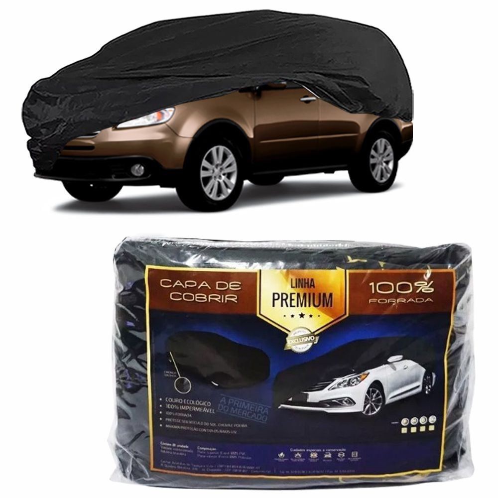 Capa Couro cobrir Subaru Tribeca Impermeável Forrada (XGG313)