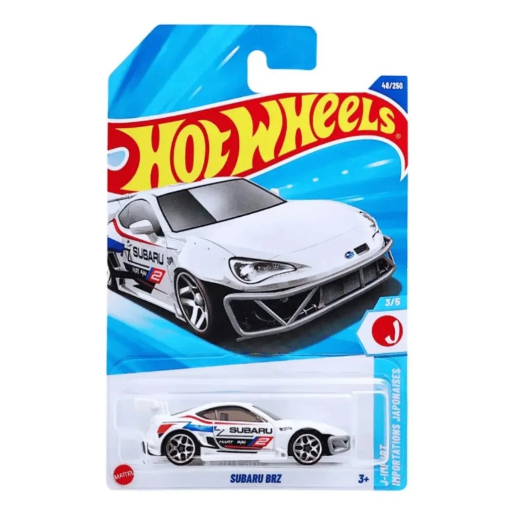 Hot Wheels Subaru Brz Branco