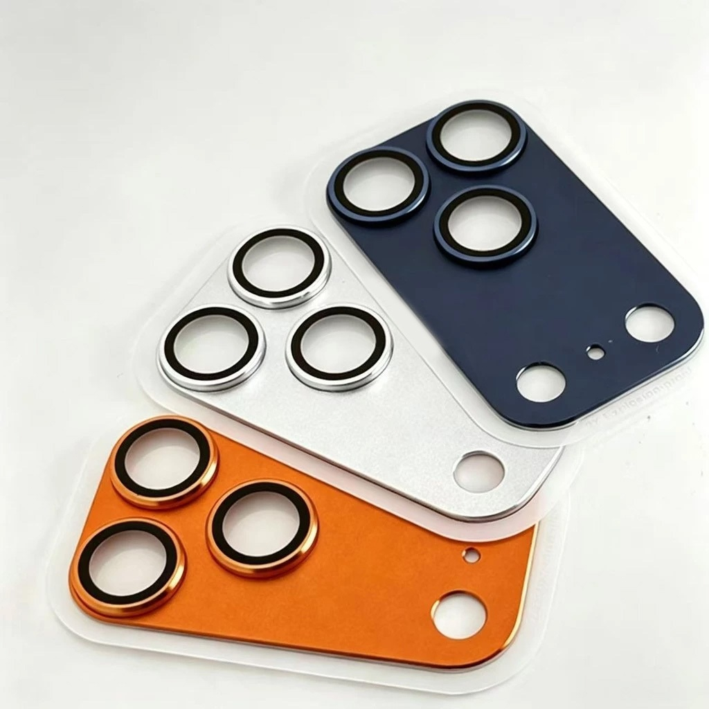 Protetor de Lente Câmera Metal para iPhone 17 Pro 17 Pro Max Anti Risco HD Película Câmera