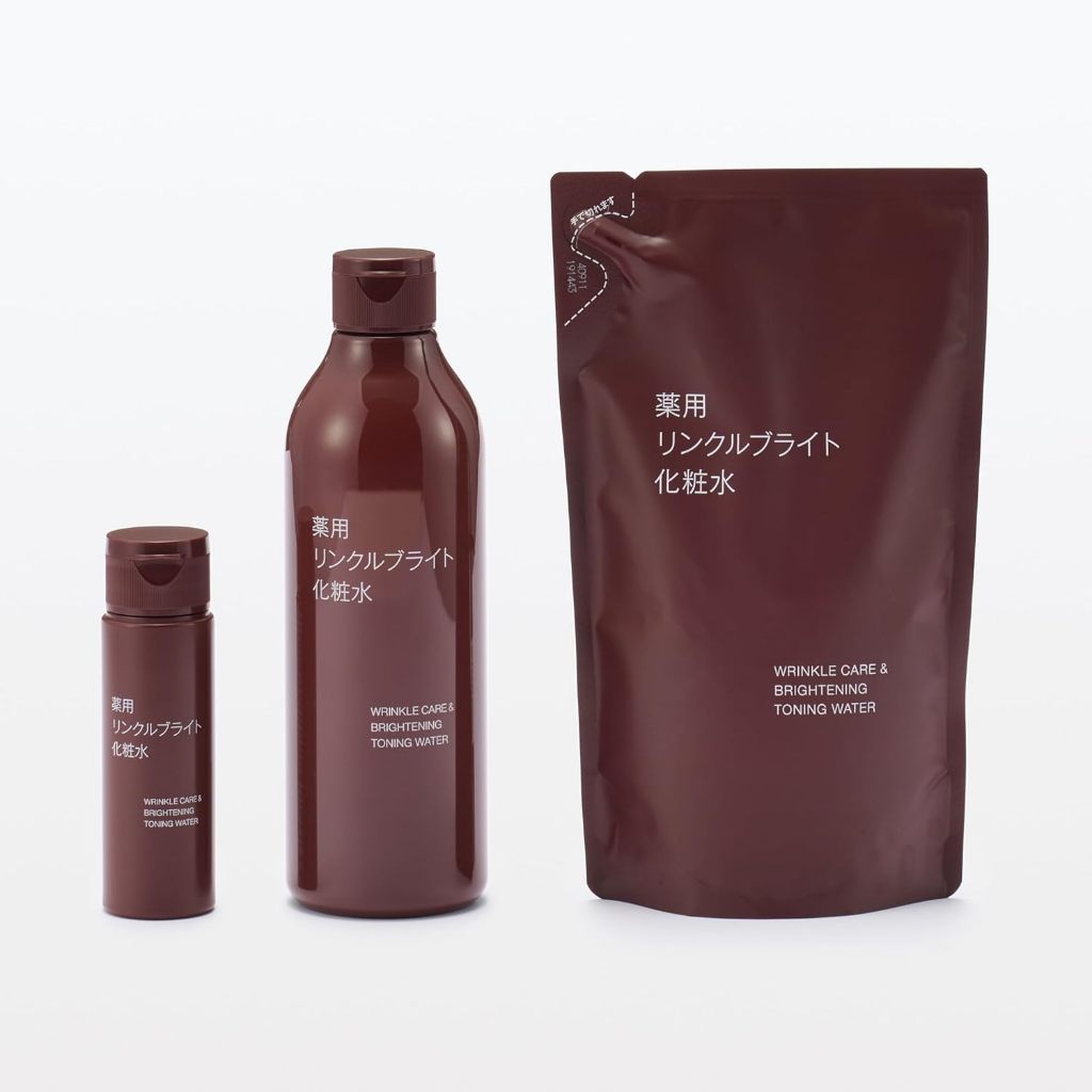 MUJI Medicated Wrinkle Bright Toner Niacinamide Anti-Aging Wrinkle Care Dark Spot Brightening Moisturizing Quasi-drug