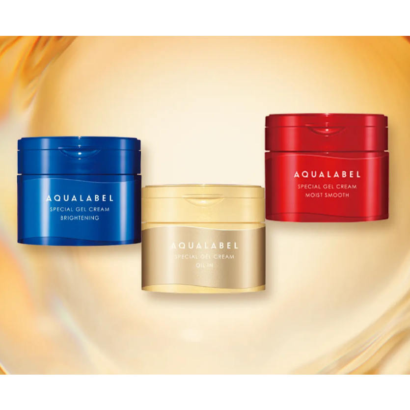 AQUALABEL Special Gel Cream EX All-in-One Gel Cream Oil in Moist Smooth Brightening Moisturizer Anti-Aging Pore Care