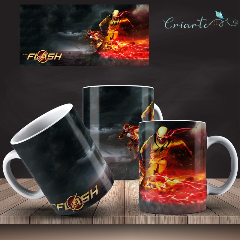 Caneca Porcelana Flash #10