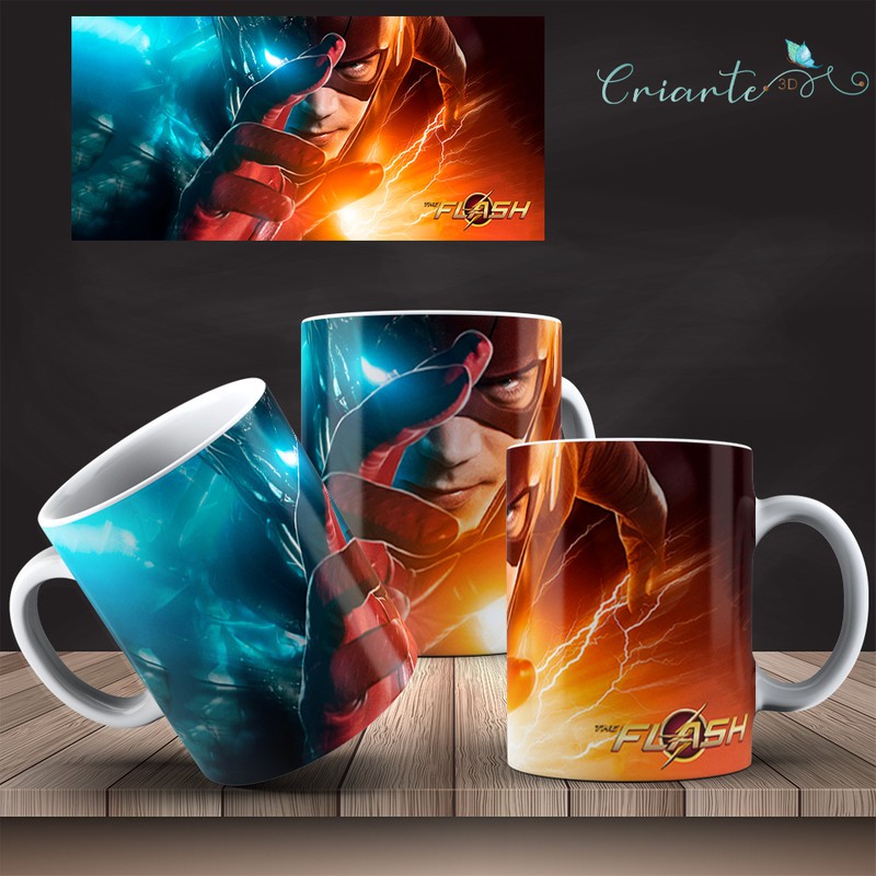 Caneca Porcelana Flash #12